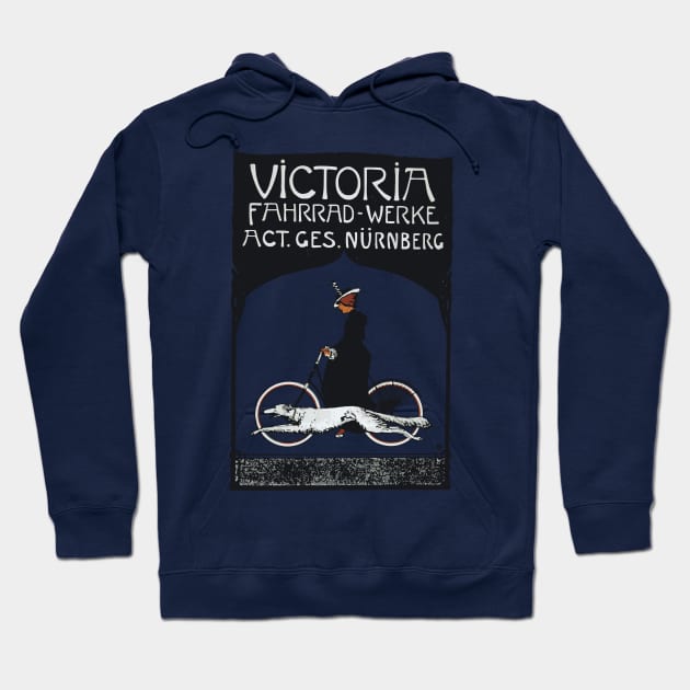 Vintage Cycle Ad 8 Hoodie by blurryfromspace